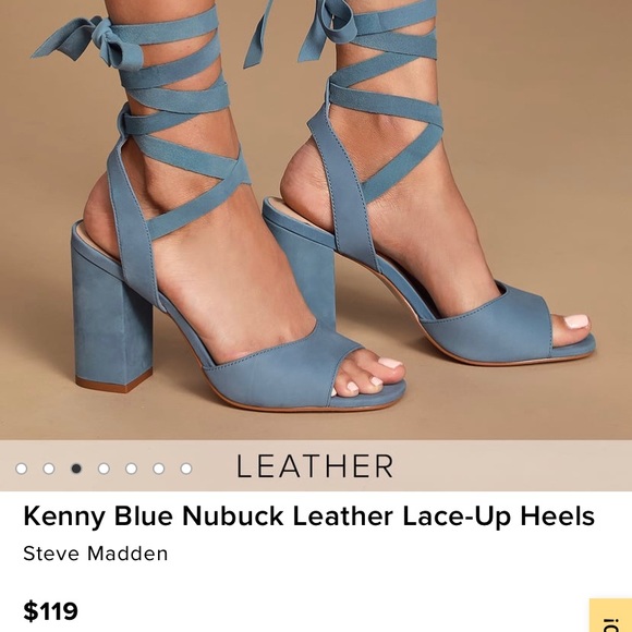 Steve Madden Lace Up Heels - Picture 5 of 5